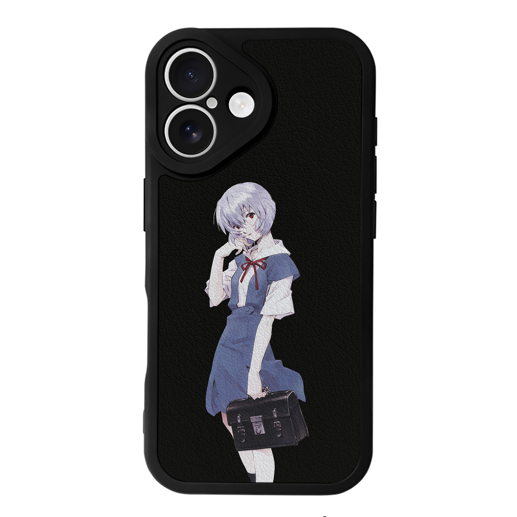 （画像用） EVA 新世紀エヴァンゲリオン 【iPhone 16シリーズ対応】シリコンスマホケース（レザー調） 材質：シリコン